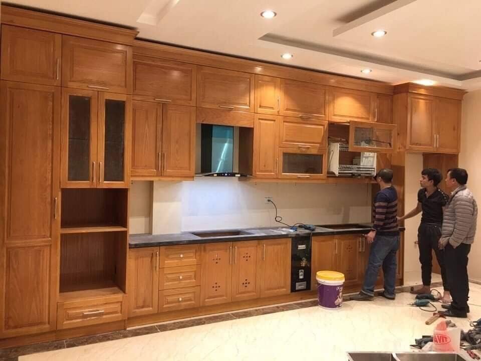 tủ bếp đẹp 2021